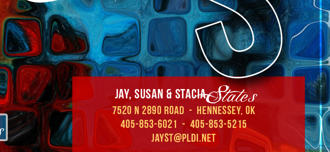 Rockin' S - Jay, Susan & Stacia States - Hennessey, OK
